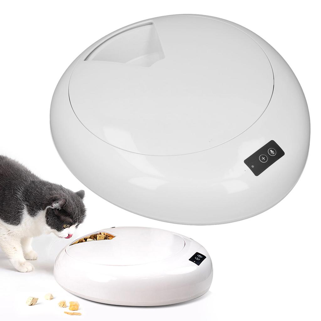 Wet Food Automatic Cat Feeder Large Capacity 6 Meal Timed Wet Food Dispenser with App Control Auto Pet Feeder for Home