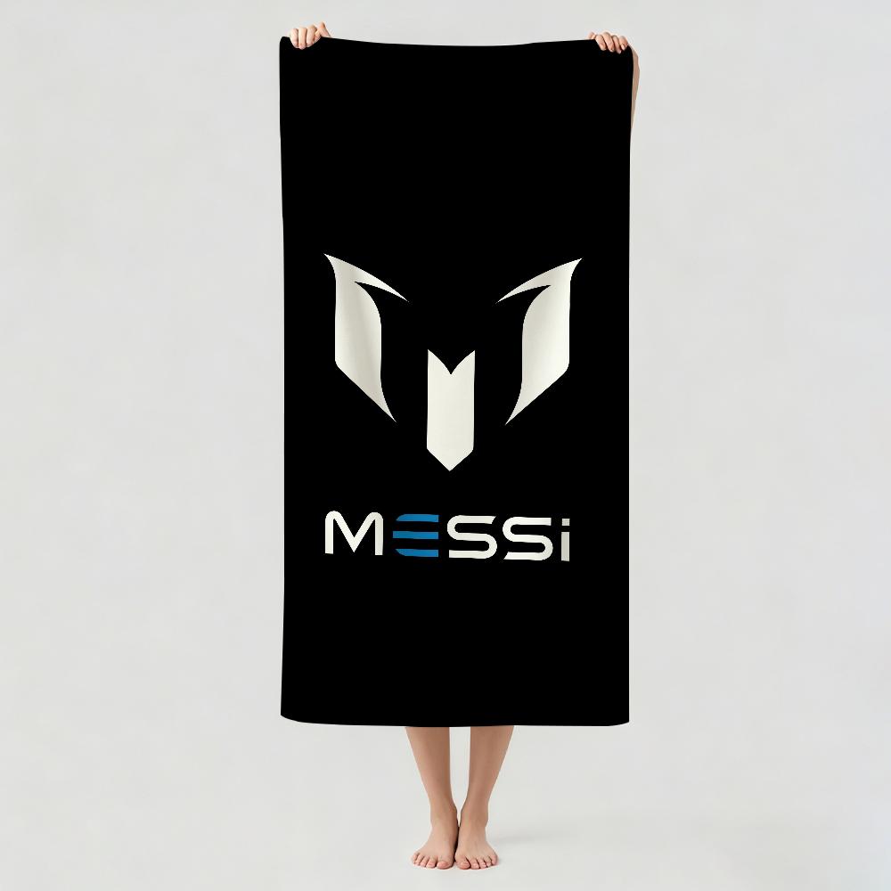 Modedruck M-Messi Handtuch Trockentuch Badehandtuch Anwendbar für Leichte Schwimmaktivitäten Camping Yoga Strand Ausflüge