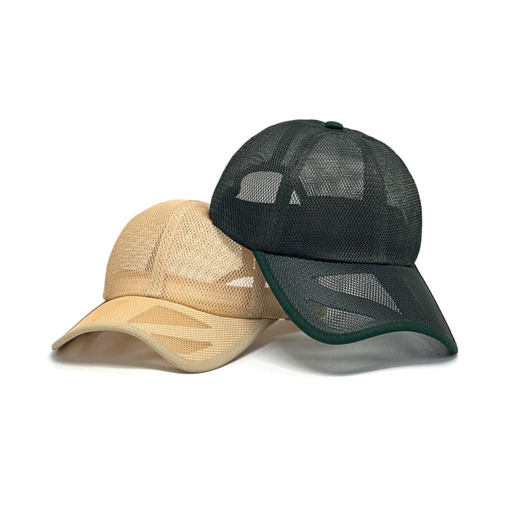 Cappellino estivo a rete traforata traspirante, Cappellino da baseball traspirante ricamato, Cappellino da baseball protettivo dal sole per viaggi all'aperto