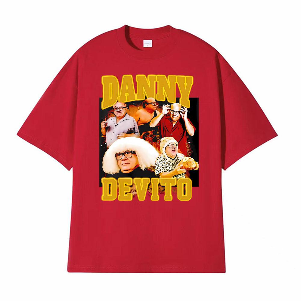 

Trash Man Danny Devito Vintage Rap T Shirt High Quality Tshirts Unisex Short Sleeve Comfort Mens Clothing Tee Shirt Streetwear S