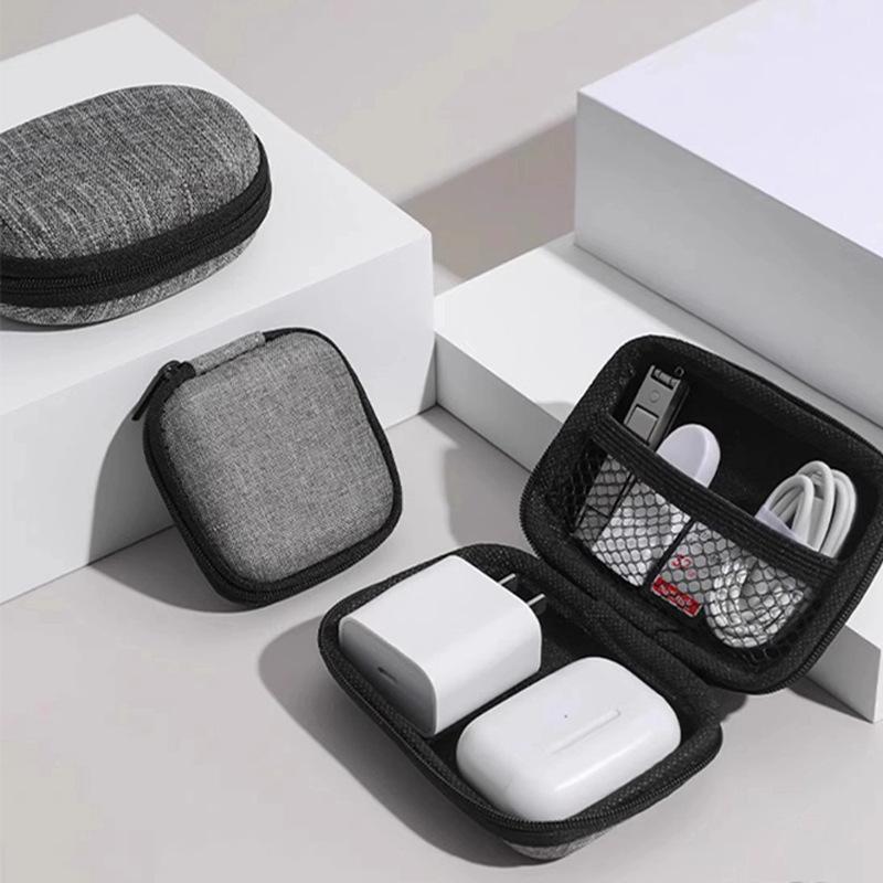 Waterproof Multifunctional Cable Organizer & Protective Digital Storage Pouch for USB Drives, Earphones, and Chargers