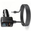 Car Charger With DC Connector For Starlink For Mini In Cars Trucks For RVs Boats 3 Meters Cable Digital Display Power Supply