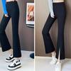 Women's High-Waisted Versatile Elastic Waist Casual Pants