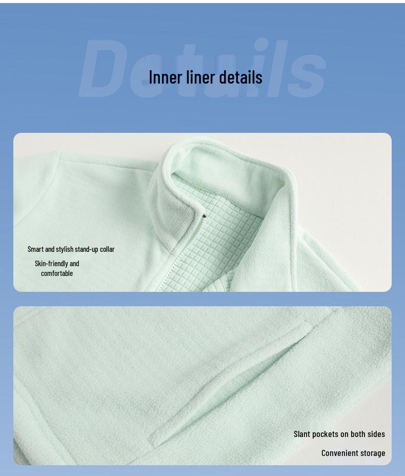 Petite Women's 2025 Outdoor 3-in-1 Waterproof Windproof Winter Mountaineering Jacket