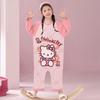 Girls Cotton Pajama Set Long Sleeve One-Piece Sleepwear Collection Cartoon Animal Print Kids Nightwear 3-8 Years