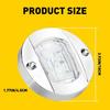 4X Round Marine Boat Stern Courtesy LED Lights Navigation Light Fit Cabin