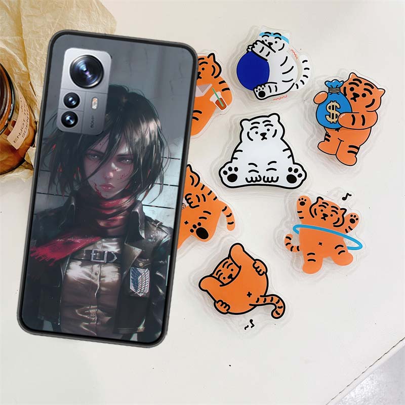 Character MIKASA Phone Case For Xiaomi Poco X7 X6 M8 M7 M6 M4 M3 X4 Pro F7 Ultra M5S Mi 14 14T 15 15T 12T 10T Pro 12S 12 11 Lite