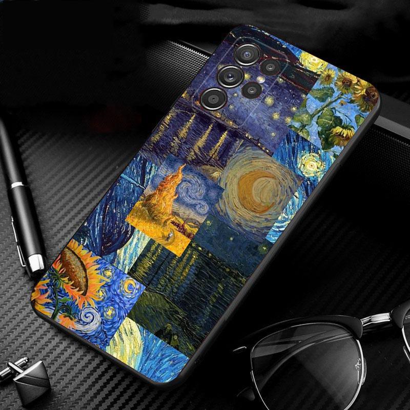 Van Gogh Painting Art Phone Case For Samsung S25 S24 S23 S22 S21 S20 Ultra S20 S22 S21 S20 FE S24 Plus