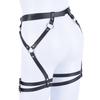 Womens Leather Harness Garter Belts Erotic Body Cage Lingerie Gothic Strap Wear