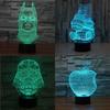 Led Night Superheroes Light Color Changing Mode Living Room Decor Bedroom
