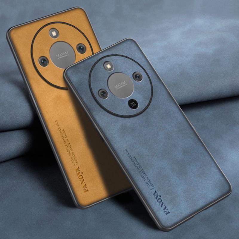 For Honor X9D Case Luxury PU Leather Phone Case For Honor X70 5G HonorX9D Back Cover Silicone Shockproof Full Protection Coque