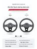 BYD Genuine Leather Steering Wheel Cover for Tang, DMI Yuan, Song Pro, Qin Plus, Dolphin, F3, S7