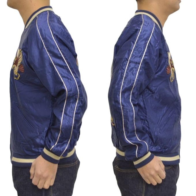Tailor Toyo Acetate Souvenir Jacket Sukajan DRAGON HEAD ROARING TIGER Taylor Toyo TT15491-128 × (M)