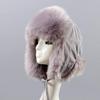 Earflap Hat Thickened Fluffy Windproof Cute Down Lining Ball Ear Protection Faux Fur