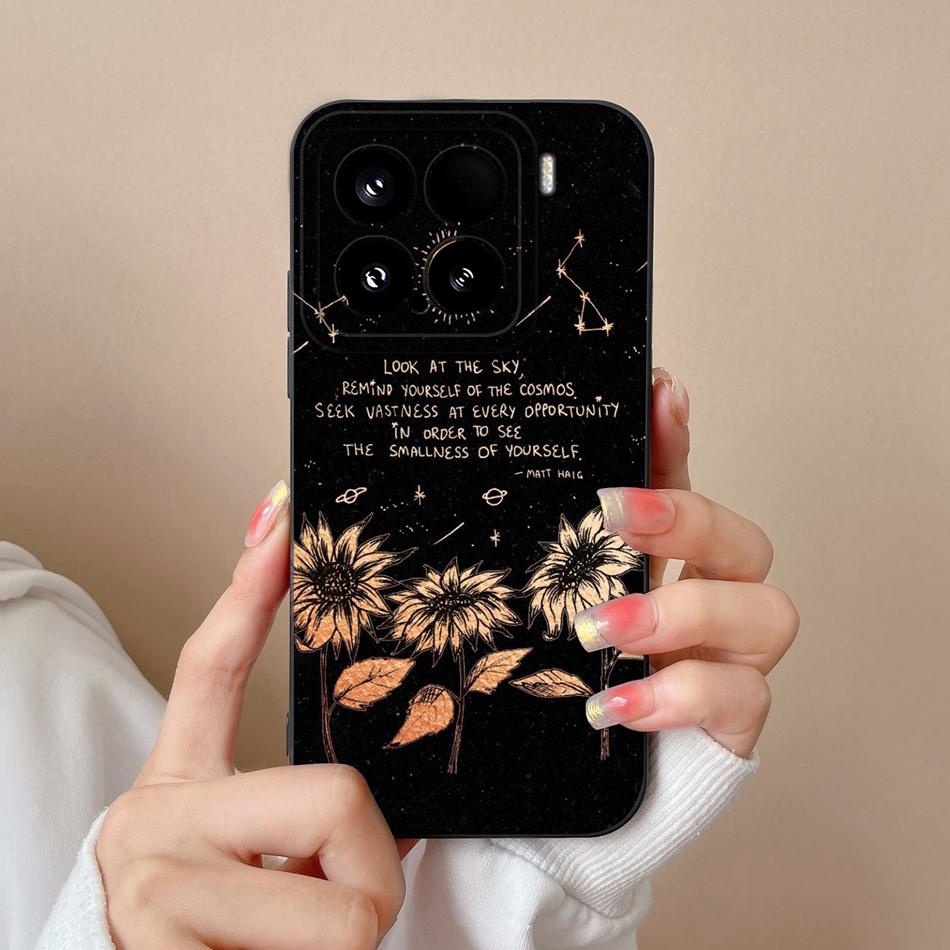 For Xiaomi 15 Pro Case For Xiaomi 14 Pro Phone Cases Various Style Soft Liquid Silicone Mi15 Mi14 Back Cover Anti Drop Bumper