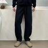 Spring and Autumn New Trend Men's Solid Color Tube Pants Casual Pants Autumn and Winter Straight Loose Sweatpants Sweatpants Long Pants