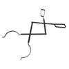 Fireplace Tong Iron Campfire Firewood Tong Log Grabber with Enlarging Clamp for Indoor Outdoor