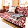Bohemian Style Cotton Linen Sofa Cushion Universal Four Seasons Non-Slip Living Room Cover Dustproof Sofa Pad