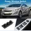 Power Window Switch No.935702L010 Front Left Driver Side Window Control Switch for Hyundai Elantra 2009-2012 Black