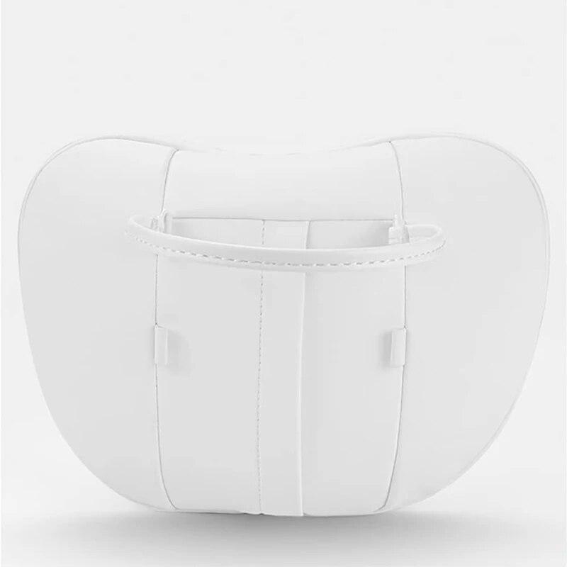 For Tesla Model 3 Y Flocking/Leather Car Seat Neck Pillow Soft Memory Neck Pillow High-Quality Headrest Lumbar