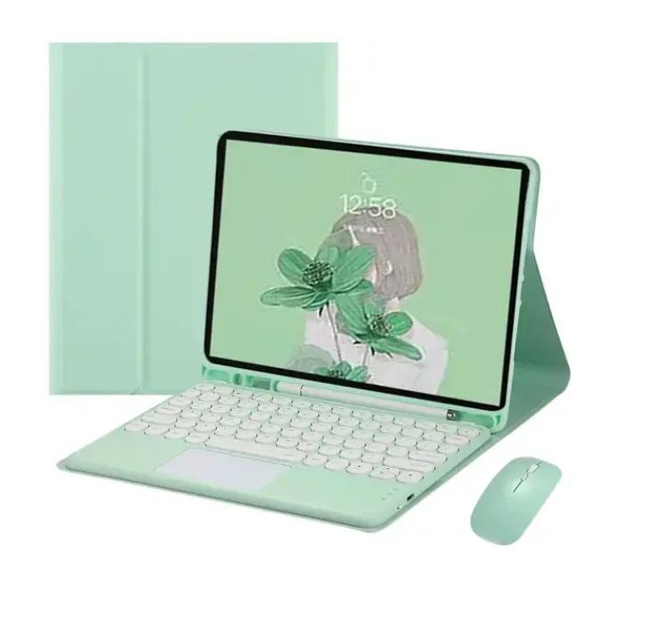 Wireless Magic Bluetooth Keyboard for IPad Air 6th Case 11 Russian Korean Hebrew Arabic Spanish Keyboard Tablet Cover Funda
