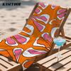 Vibrant Pop Art Abstract Shape Compact Travel Beach Towel Super Absorbent Sand Resistant, Microfiber for Swimming Camping Yoga