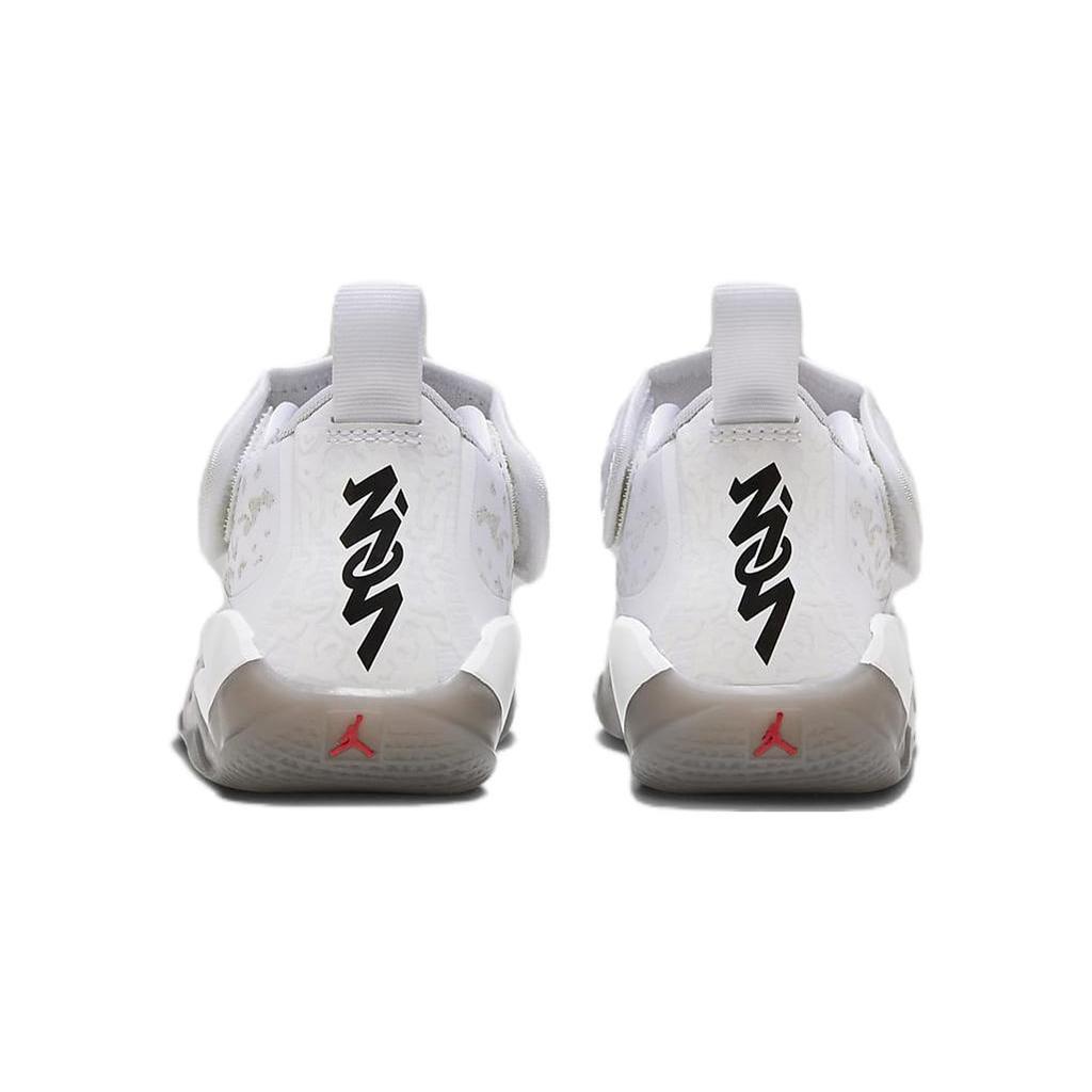 (PS) Air Jordan Zion 3 'White Cement Grey' Kids' DV3870-106