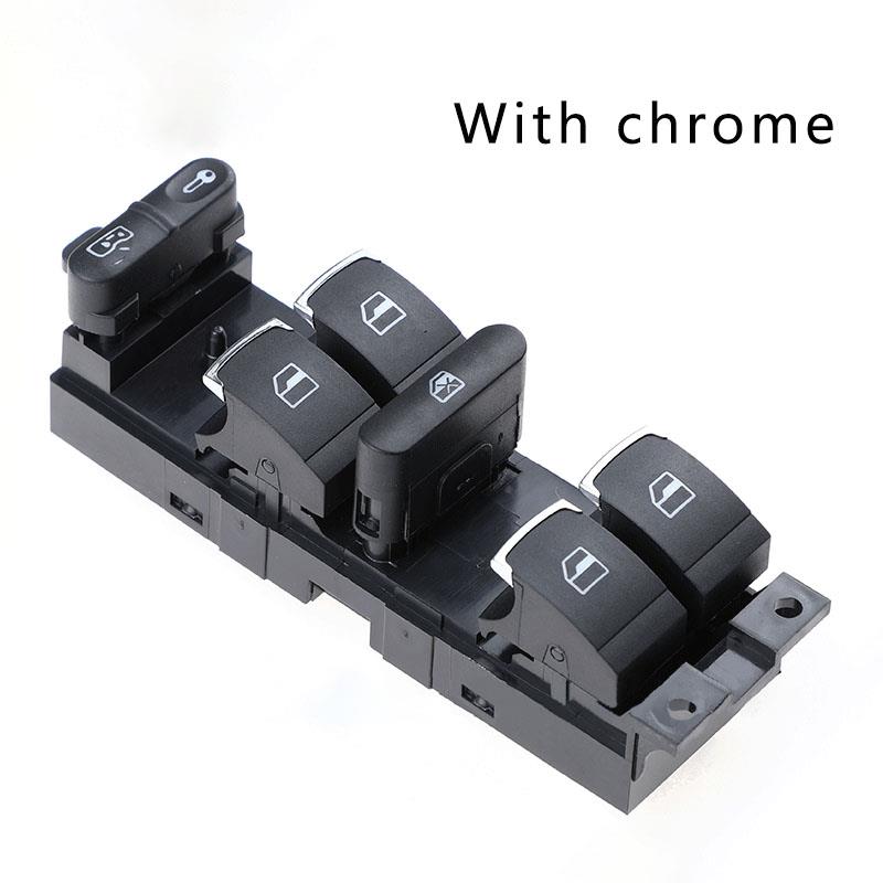 9 Pins Window Regulator Switch for VW Golf Jetta Passat Front Left 3BD959857 1J4959857D Car Accessories Replacement Repair Kits