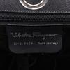 Salvatore Ferragamo Gancini Handtasche DX-21 8674 3WAY grau Geprägtes Leder Damen Gebraucht