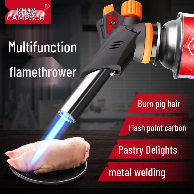 Portable High-Temperature Handheld Blowtorch: Multifunctional Gas Flame Torch for Baking and Welding