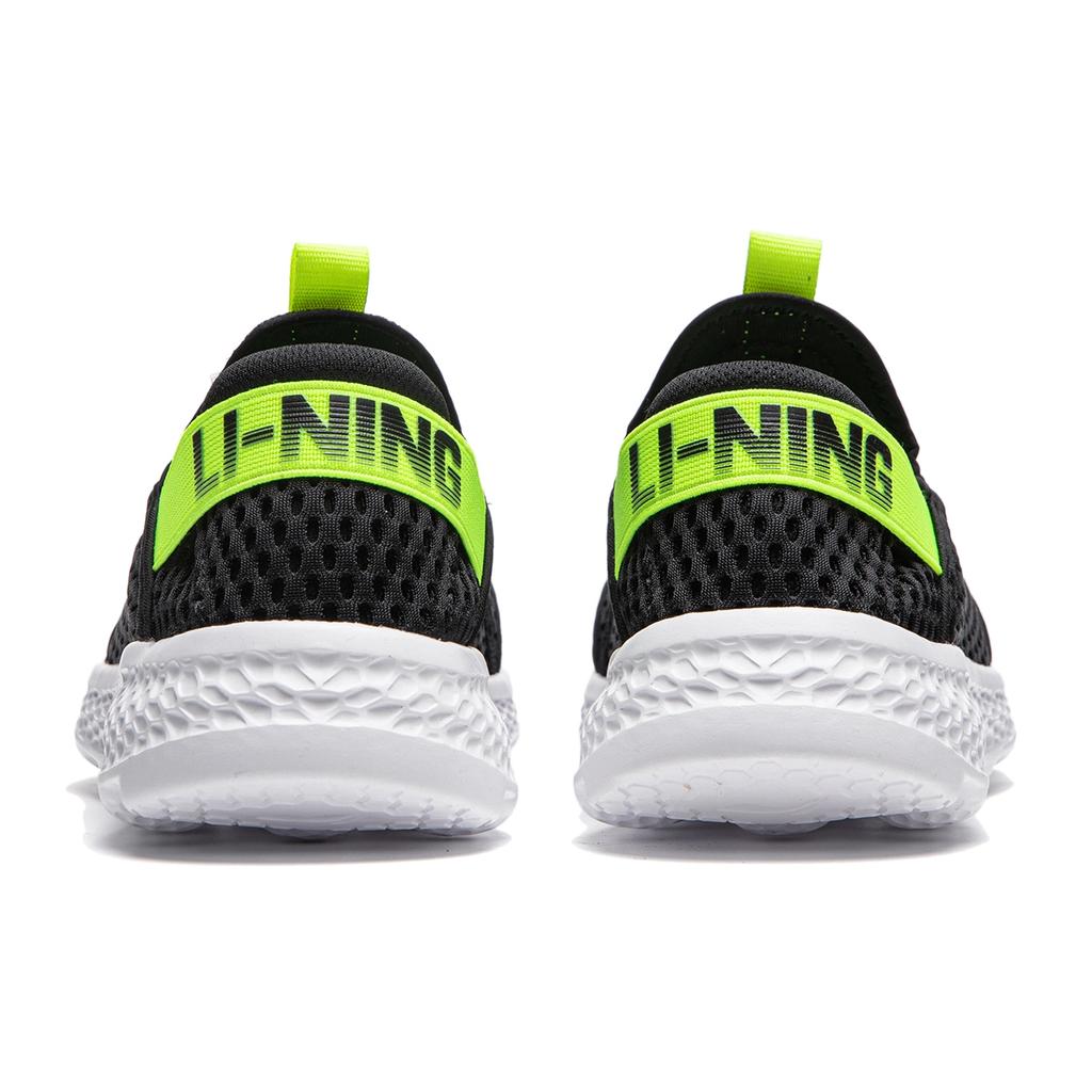 Li Ning Kids Sports Trend Low-Top Casual Shoes Men Casual Shoes Black YKCU088-21