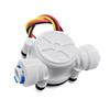 For Water Dispenser Flow Sensor 1/4" PE Pipe Meter 0.5-6L/Min High-Precision Flowmeter Counter Indicator Display