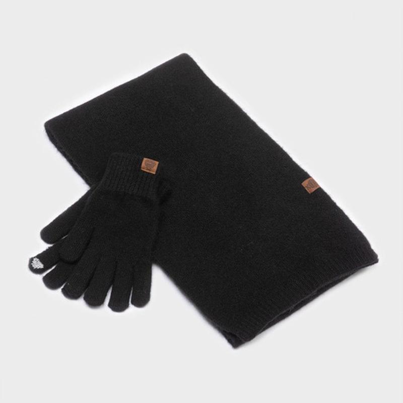 

RECLOW CANDY Glove Muffler Set BLACK FREE