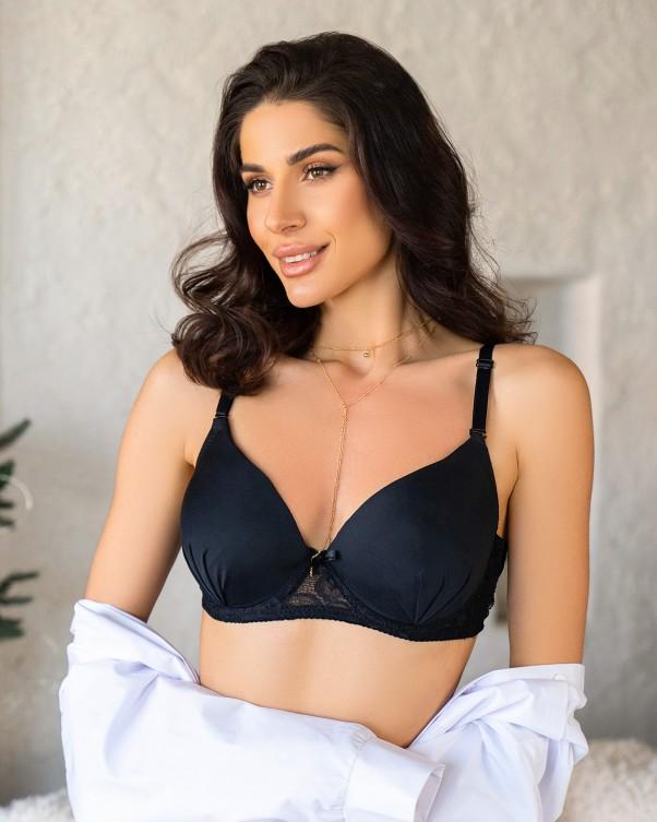 ISSA Plus Ruched Bra