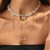 Nature Inspired Single Layer Bird Pendant Necklace Sturdy Alloy Chain Clavicle Chain For Casual Or Formal