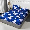 Leopard Wild Print Microfiber Bed Fitted Sheet- Comfort, Hypoallergenic, TwinFullQueenKing Size, Add A Bold Statement