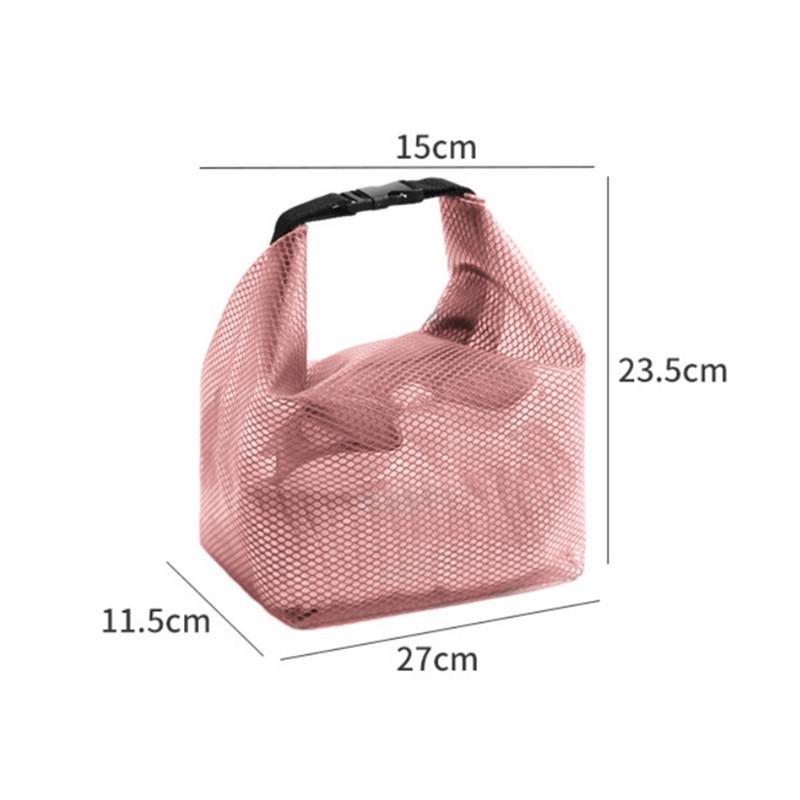 Translucent Waterproof Toiletry Bag Large Capacity Portable Women Cosmetic Pouch for Business Trip Bathroom Use