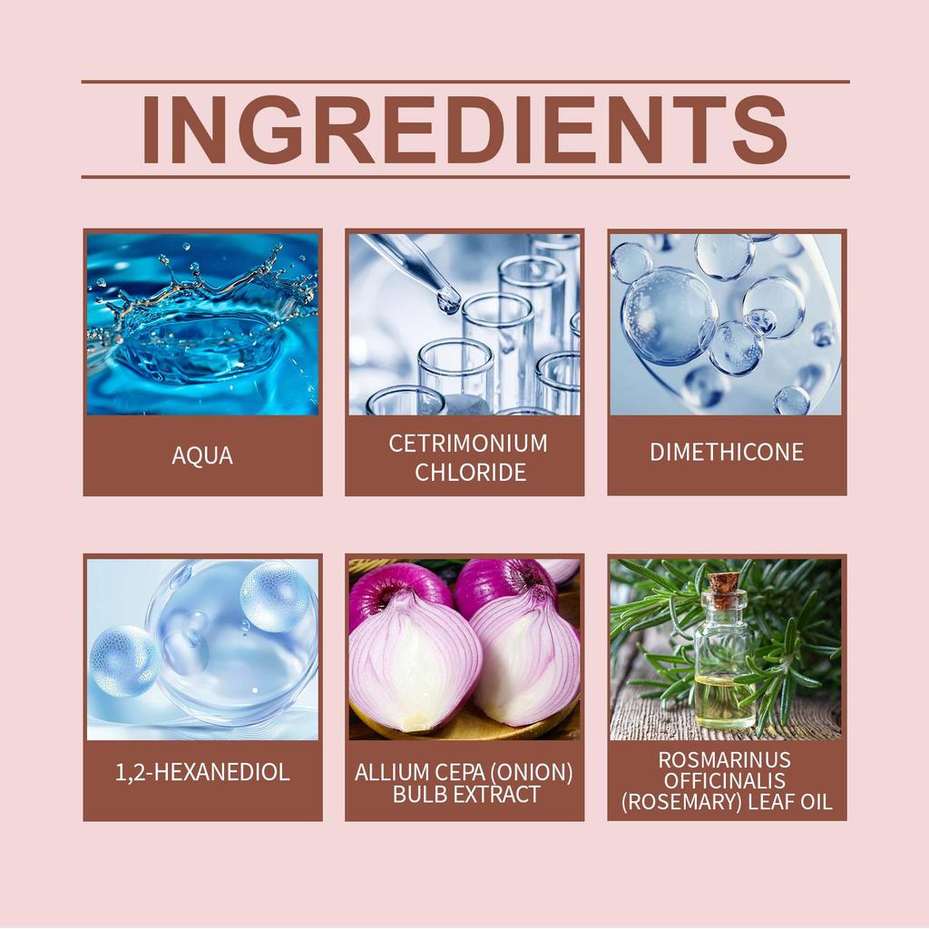 Hoegoa Onion Rosemary Shampoo Set Nourish & Repair Dry & Frizzy Smooth & Shine Conditioning Set