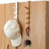 Over The Door Hook Plastics Heavy Duty Over Door Hanger Holder for Coat Robe Clothes Towel Hanging Bathroom Organizer
