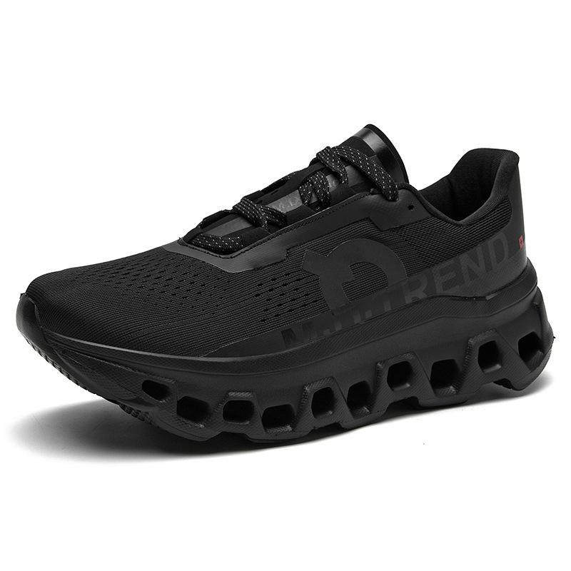 

9 New fly-woven shoes mesh breathable cushioning marathon running shoes men s shoes sports shoes 45