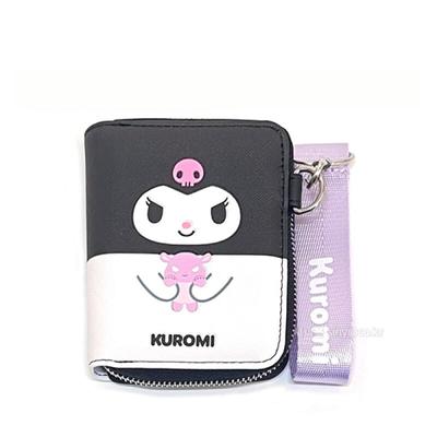 Kuromi Cute Strap Wallet (H250669)*