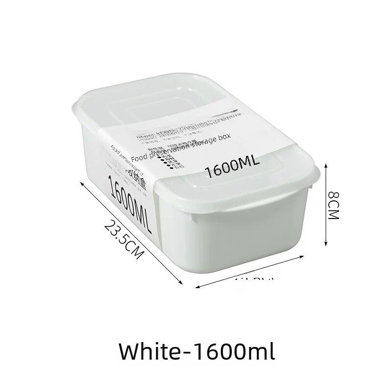 595 Modern Simple Style Portable Fridge Classification Preservation Box Meat Box Cold Storage Bento Onion Garlic Sub-box