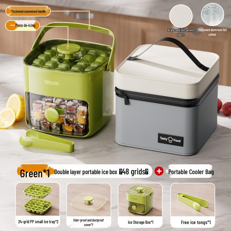 

Форма для льда большой емкости - бытовая коробка для хранения пищевого льда