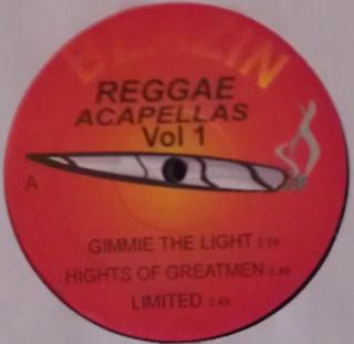 

12inch Record VARIOUS Blazin Reggae Acapellas Vol 1 NONE Not On Label US Reggae Ska Dub Used