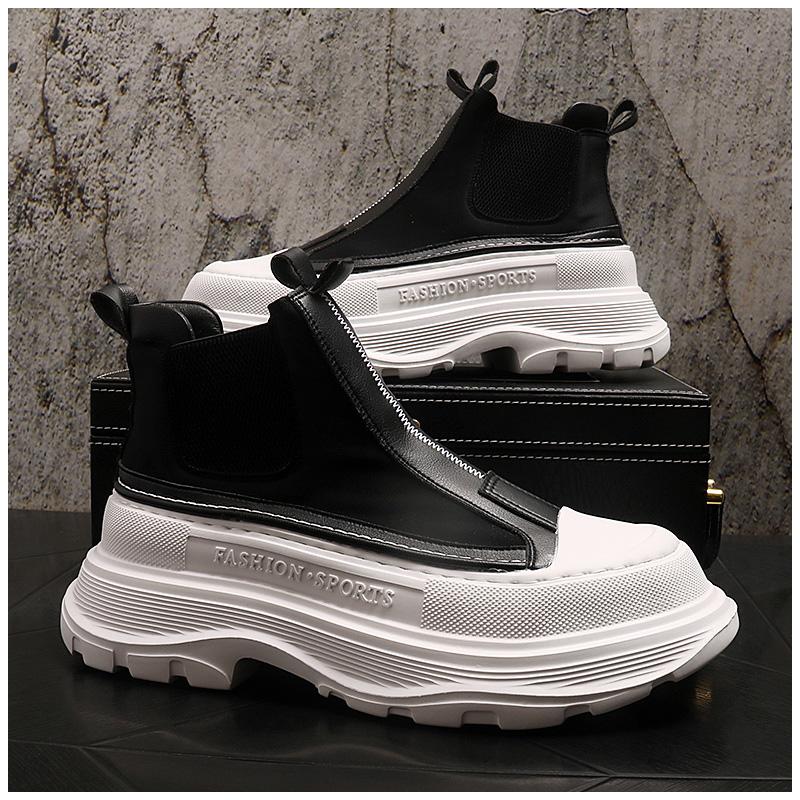 

Новые 2024 года мужские кроссовки, высококачественные повседневные туфли, мужские дышащие белые модные удобные теннисные туфли для мужчин Zapatillas Hombre 38 чёрный