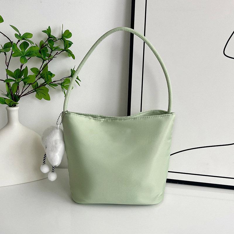 Women'S High Capacity Handbag Underarm Handbag Shoulder Bag Waterproof Embroidered Letters Underarm Bag Tote Bags