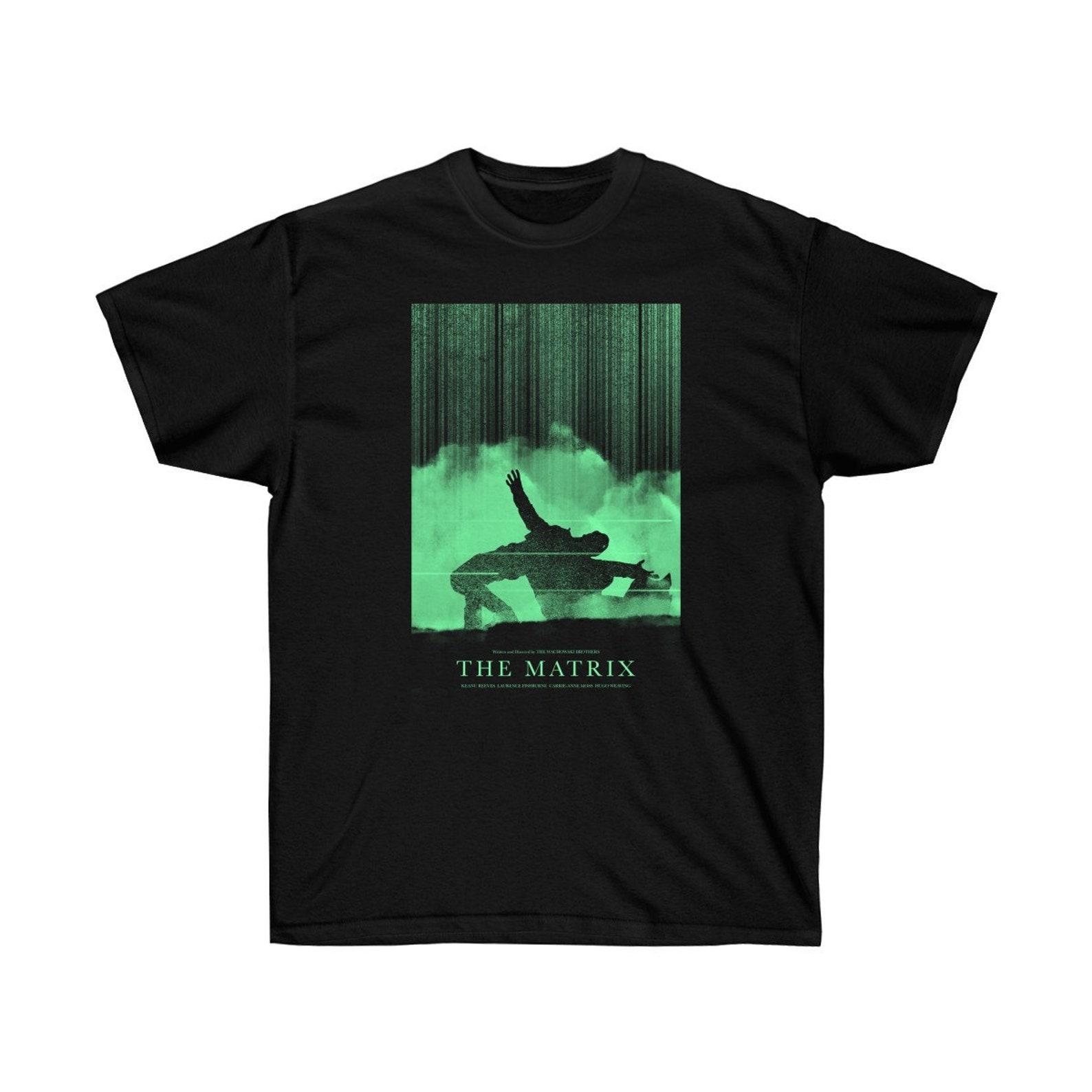 The Matrix Movie T Shirt Unisex Short Sleeve XL