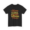 Herbst-Ästhetik T-Shirt | Herbst-T-Shirt | Herbstlaub und Kürbisse Bitte
