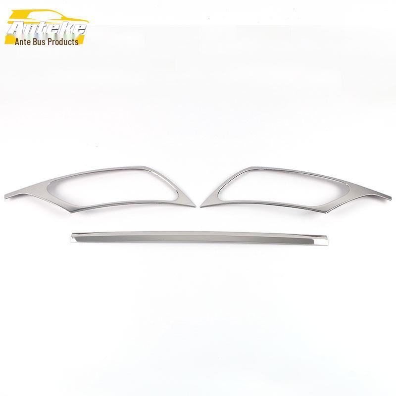 21 A3L Stainless Steel Tailpipe Bumper Trim Ring