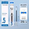 Point Stone Soft Grip Quick-Drying Gel Pen 0.5mm Bullet Tip, Black/Red/Blue, Ideal for Exams